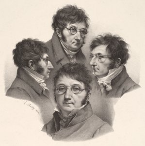 自画像 作： Louis Leopold Boilly