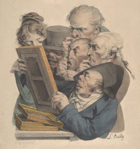 アートコニサーズ、1823-28年。 作： Louis Leopold Boilly