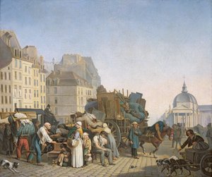 ハウスムーバーズ、1840 作： Louis Leopold Boilly