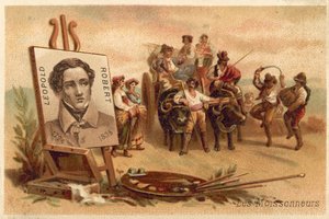 Louis Leopold Robert（chromolitho）による収穫