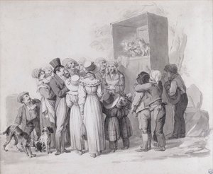 Louis-Léopold Boilly - かわいそうな猫（スケッチ）