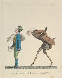 Le Nouvelliste Sans Argent、1814年。 作： Louis Maleuvre