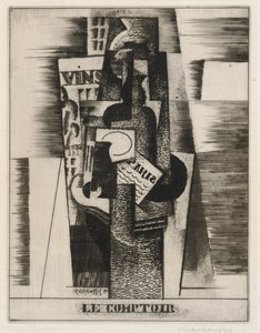 Le Comptoir（The Bar） 作： Louis Marcoussis