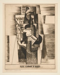 カウンタ 作： Louis Marcoussis