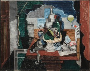ナイトカフェ 作： Louis Marcoussis