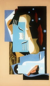 グレートベアのある静物。 Nature Morte a la Grande Ourse、1926 作： Louis Marcoussis