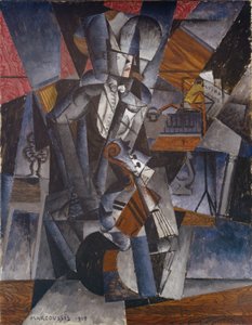 The Musician』、1914年。 作： Louis Marcoussis