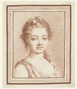 若い女の子のバスト 作： Louis Marin Bonnet (attributed to)