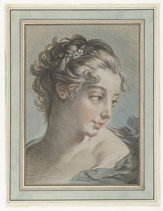 若い女性のバスト テテ ド ファム 作： Louis Marin Bonnet