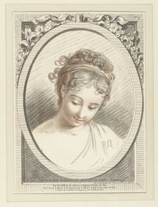 若い女性のバスト テテ ド ファム 作： Louis Marin Bonnet