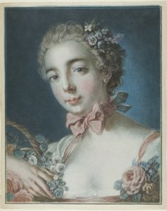 フローラの頭 作： Louis Marin Bonnet