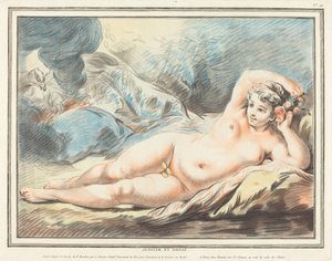 ジュピターとダナエ」1774年 作： Louis Marin Bonnet