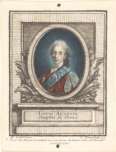 ルイ・オーギュスト、フランスの王太子、1770年。 作： Louis Marin Bonnet