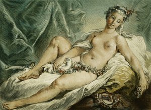 F・ブーシェの後の金星の目覚め。ル・レヴェイル・ド・ヴィーナス、F。ブーシェ後、1769 作： Louis Marin Bonnet
