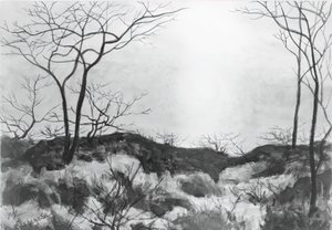 青い風景、c。 1896-1899。 作： Louis Michel Eilshemius