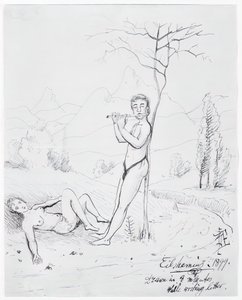 牧歌的、1899年。 作： Louis Michel Eilshemius