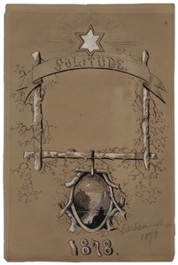 ソリチュード、1878年 作： Louis Michel Eilshemius
