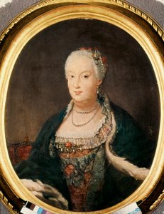 バーバラ・デ・ブラガンザ（1711～1758）、スペイン女王（1746～1758）、フェルディナンド6世の妻 作： Louis Michel van Loo