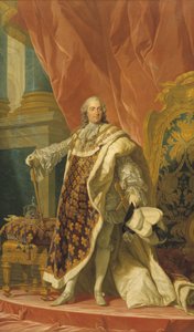 フランスのルイ 15 世 (1710 年 - 1774 年) 作： Louis Michel van Loo