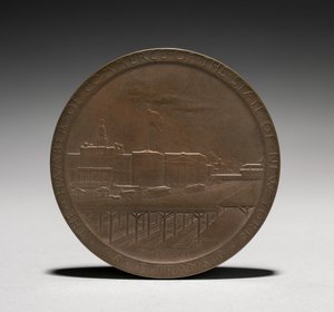 メダル：エイブラム・スティーブンス・ヒューイットのリバース、1875-1925。