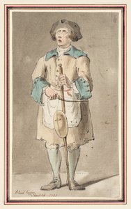 ショーディッチにおける盲目の乞食の研究 作： Louis Philippe Boitard