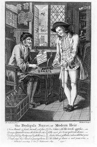 放浪者のナースまたは現代の相続人、パブ。 1750