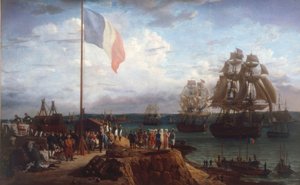 ナポレオン1世と皇后マリエルイーズ 作： Louis Philippe Crepin