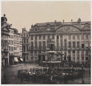 無題（記念噴水の建設） 作： Louis Pierre Theophile Dubois de Nehaut