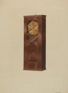 棚時計、c。 1937年。
