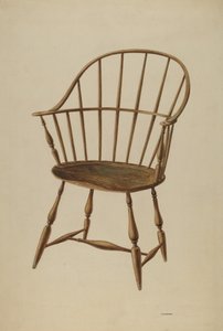 ウィンザーチェア、1939年頃 作： Louis Plogsted