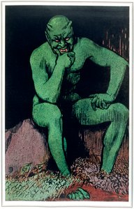 スリーピング・パートナー」1916年 作： Louis Raemaekers