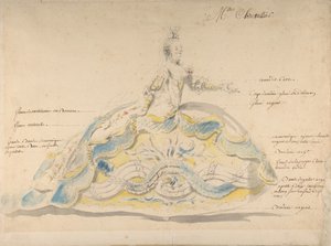 Miss Marie-Jeanne Fesch Chevallier, . 作： Louis Rene Boquet