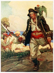 トレジャーアイランドパブの口絵。 1915年。