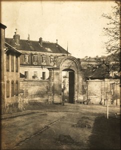セーヴル工場への玄関口c。 1852 作： Louis Rémy Robert