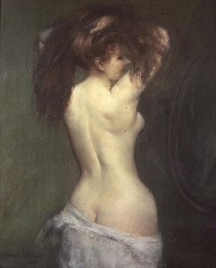 トイレットペーパー 作： Louis Robert Carrier Belleuse