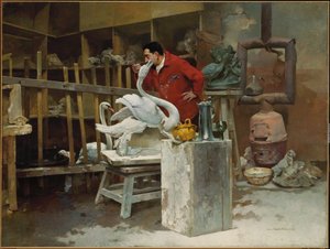 動物の彫刻家、1894