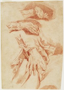手の研究、1770年代〜1780年代 作： Louis Rolland Trinquesse