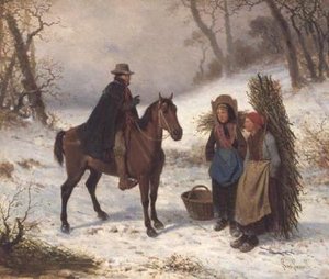 雪景色 作： Louis Simon Lassalle