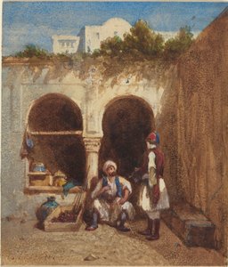 アラブ市場 作： Louis Tesson