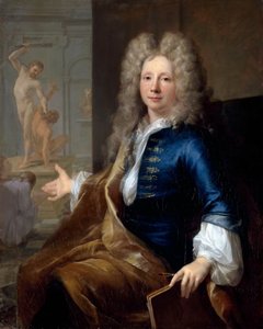 ルイ・ブールローニュの肖像1654-1733 作： Louis Tocqué