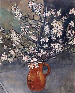 アーモンドの花、1925年頃（キャンバスに油彩） 作： Louis Valtat