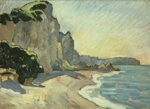 崖 作： Louis Valtat