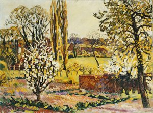 ショワゼルの風景; ショワゼルの風景、1914年頃（キャンバスに油彩） 作： Louis Valtat