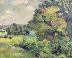 ノルマンディーの風景 作： Louis Valtat