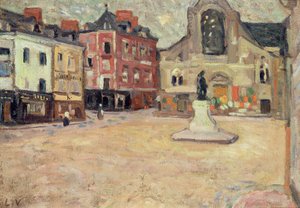 ベルネイ広場 作： Louis Valtat