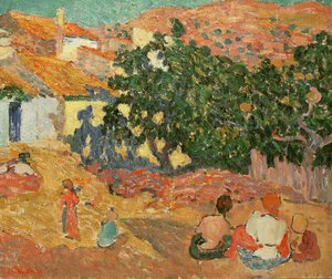 スペインの風景 作： Louis Valtat