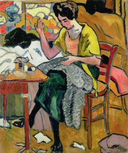 お針子 作： Louis Valtat