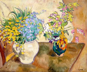 二つの花束 作： Louis Valtat