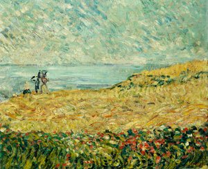 散歩（キャンバスに油彩） 作： Louis Valtat