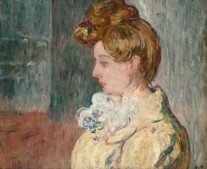 ムーランルージュの女性、1902年頃（紙に油彩） 作： Louis Valtat